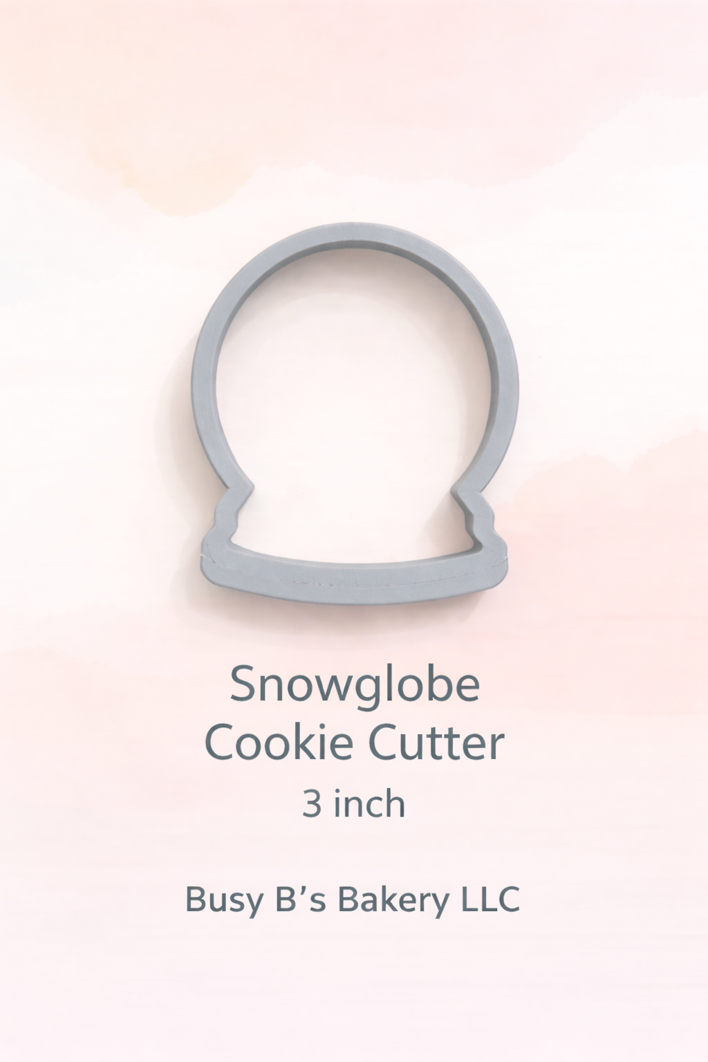 Snowglobe Cookie Cutter – 3 Inch | Creative Hive